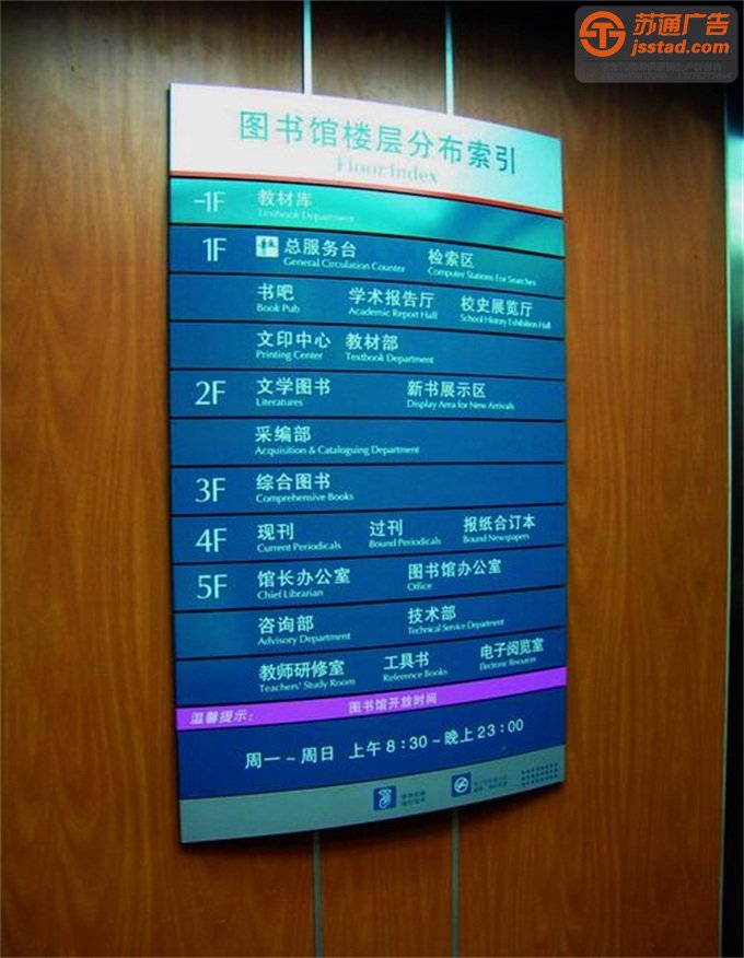楼层索引牌生产厂家