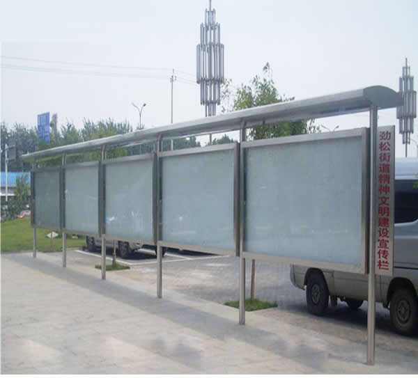 不锈钢宣传栏定制加工