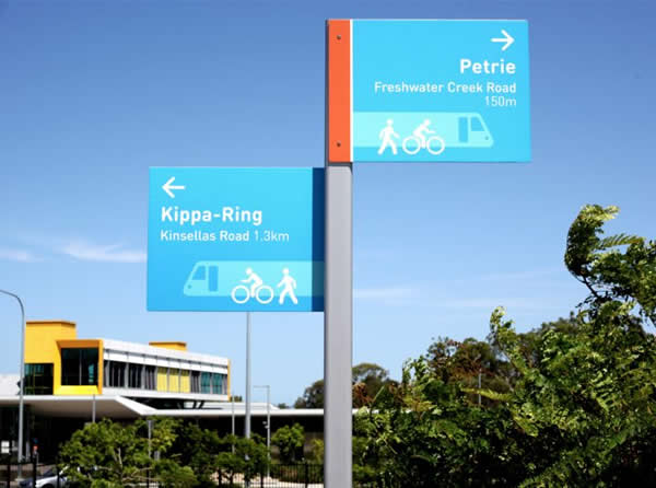 导向型广告标识牌设计